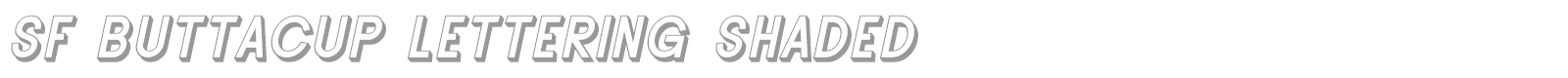 SF Buttacup font preview